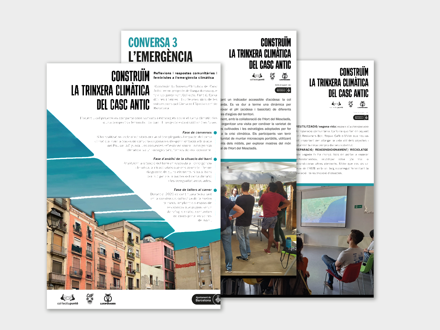 Construïm la Trinxera Climàtica del Casc Antic: síntesi de les converses climàtiques